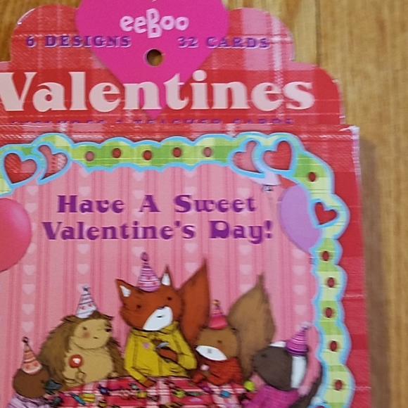 eeBoo 32 Valentine's Cards with 2 Teacher Cards - Picture 2 of 4
